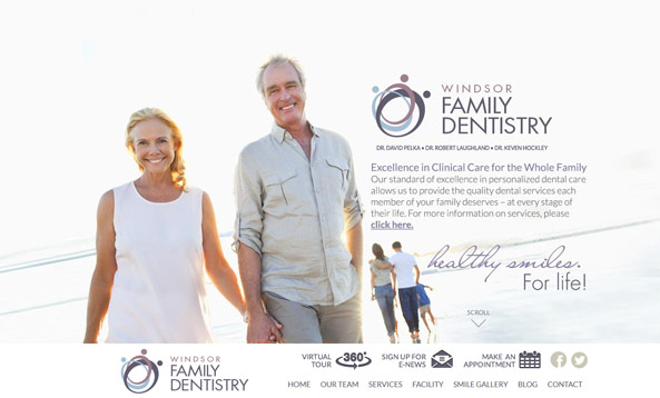 Windsor Family Dental Website