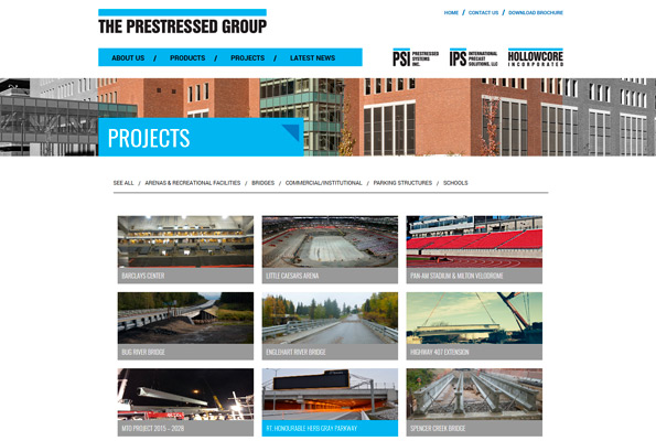 Prestressed Group Projects
