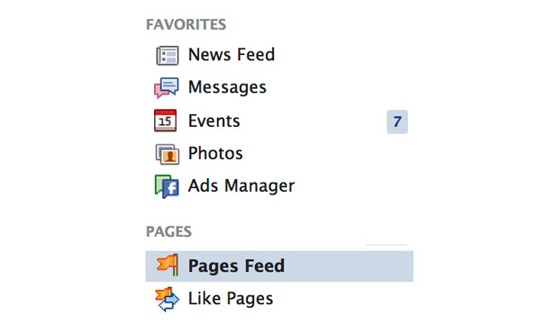 Pages Feed Facebook Hyperlink