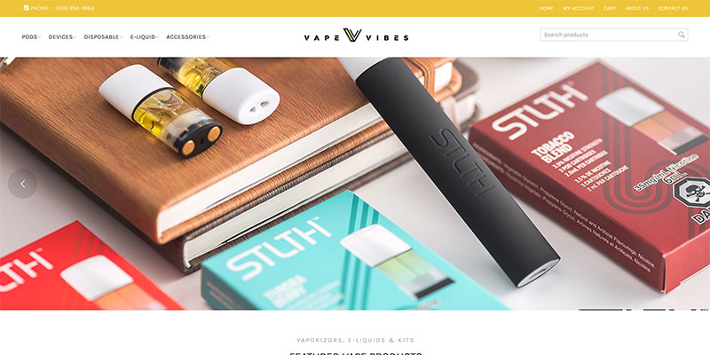 Vape Vibes Website